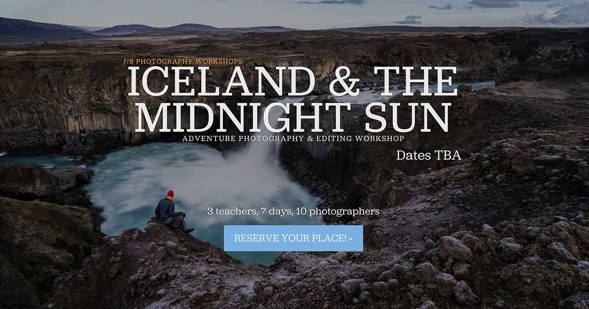 Iceland Midnight Sun · f/8 Photography